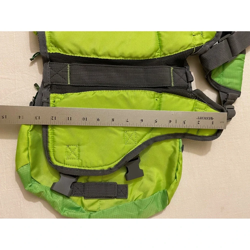 Outward Hound Dog Backpack Saddlebag Hiking Gear Green Pet Pack‎
